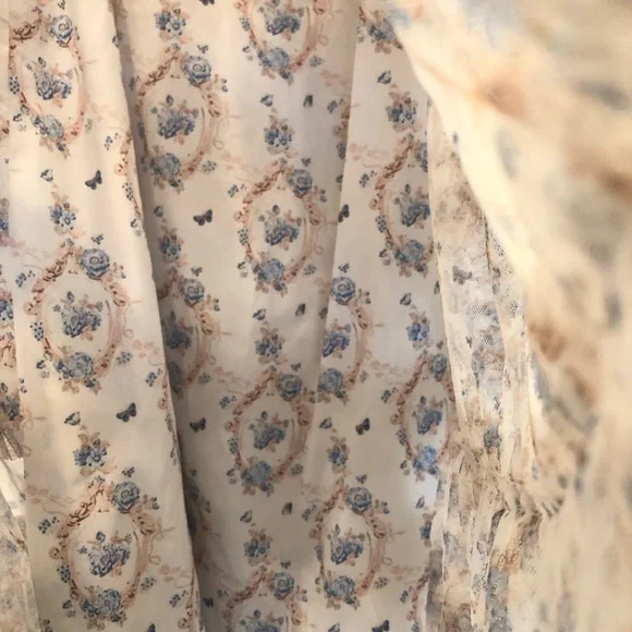 Mac Duggal Floral Ruffle Mini Dress size 10 - Picture 9 of 12